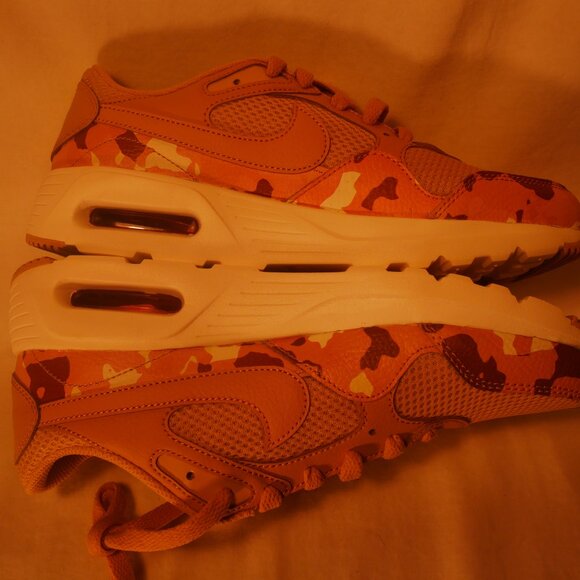 Nike Air Max SC Running Women's Size 7.5- Sesame / Pink Sail Camo Shoes - Picture 7 of 10